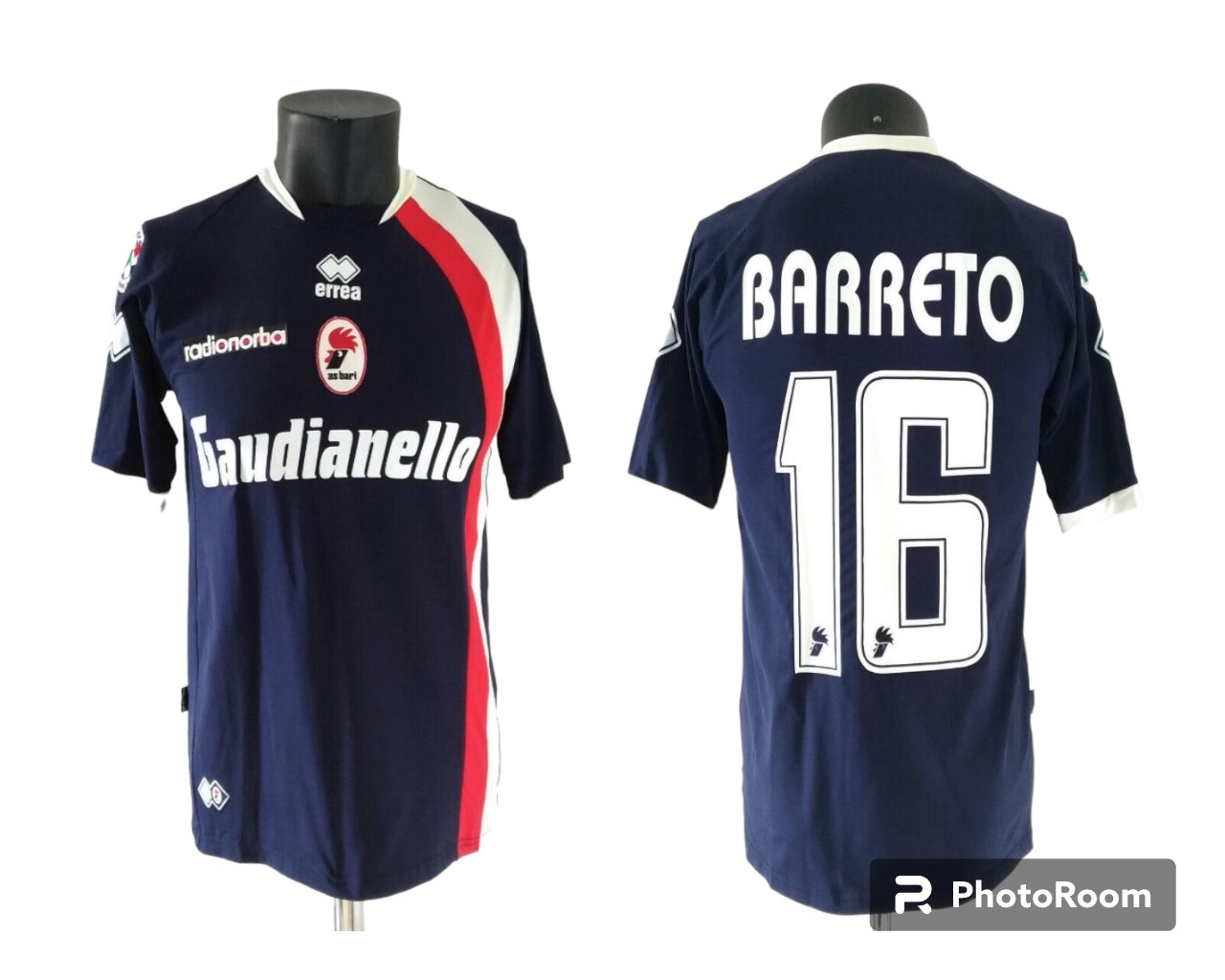 Bari 2006-07 maglia Erreà home #11 Vantaggiato matchworn » BOLA Football Store